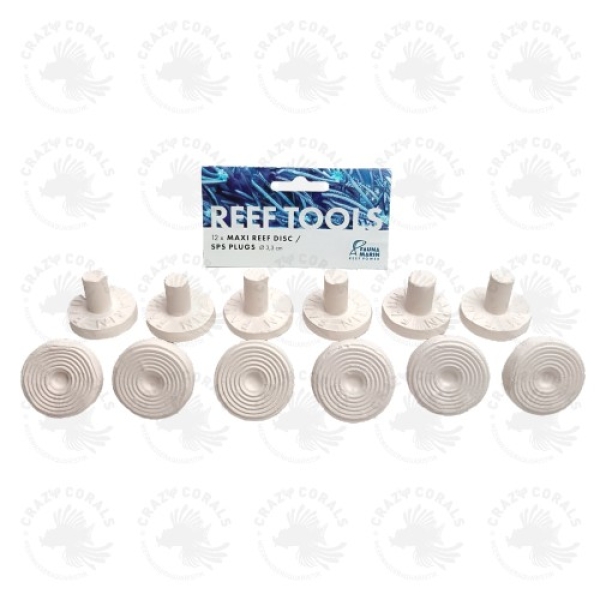 Fauna Marin Maxi Reef Disc - SPS Plugs Ø 3,3cm 12x